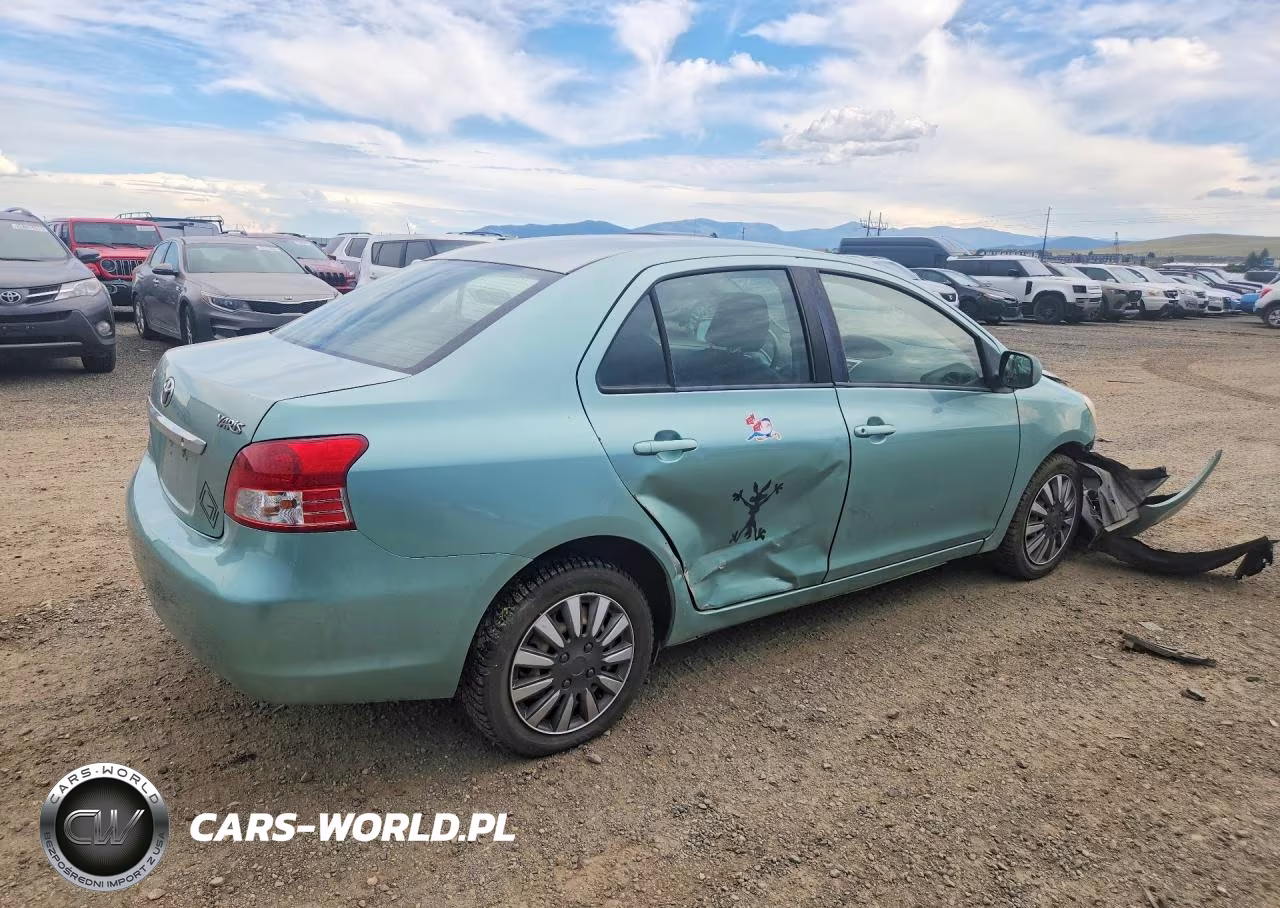 2009 Toyota Yaris Base VIN:JTDBT903494046483 - 3