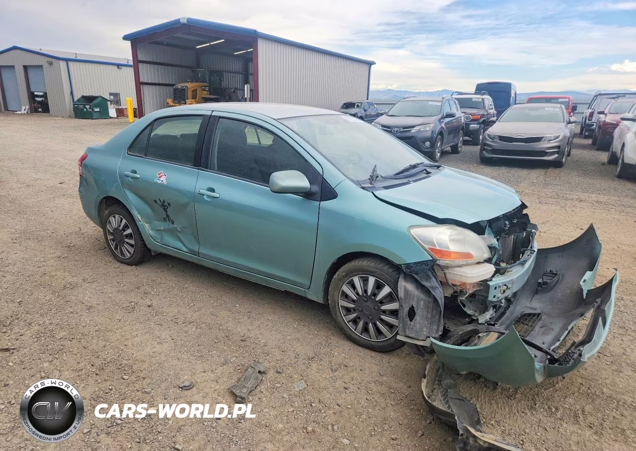 2009 Toyota Yaris Base VIN:JTDBT903494046483 - 4