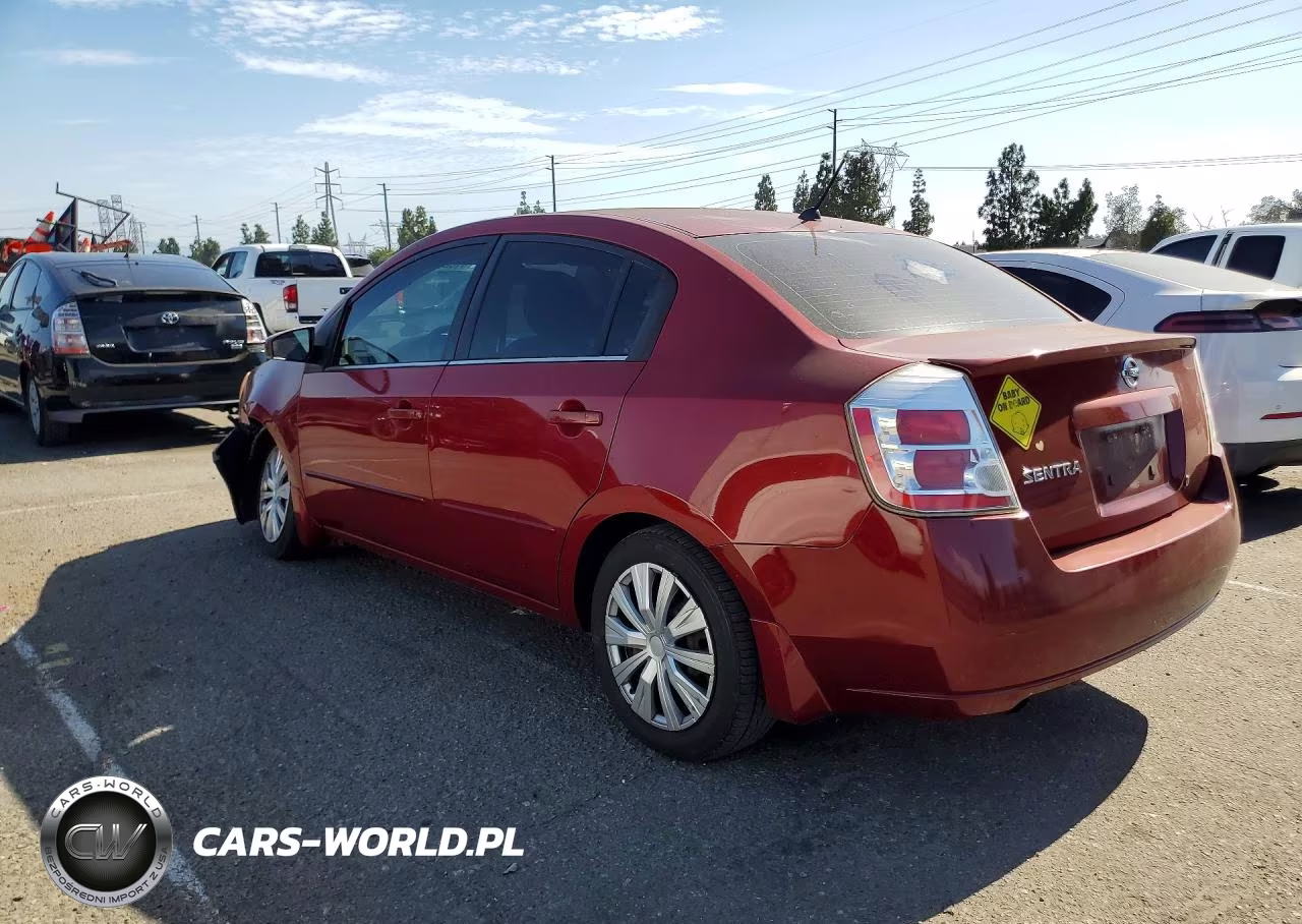 2008 Nissan Sentra 2.0 VIN:3N1AB61E08L627777 - 2