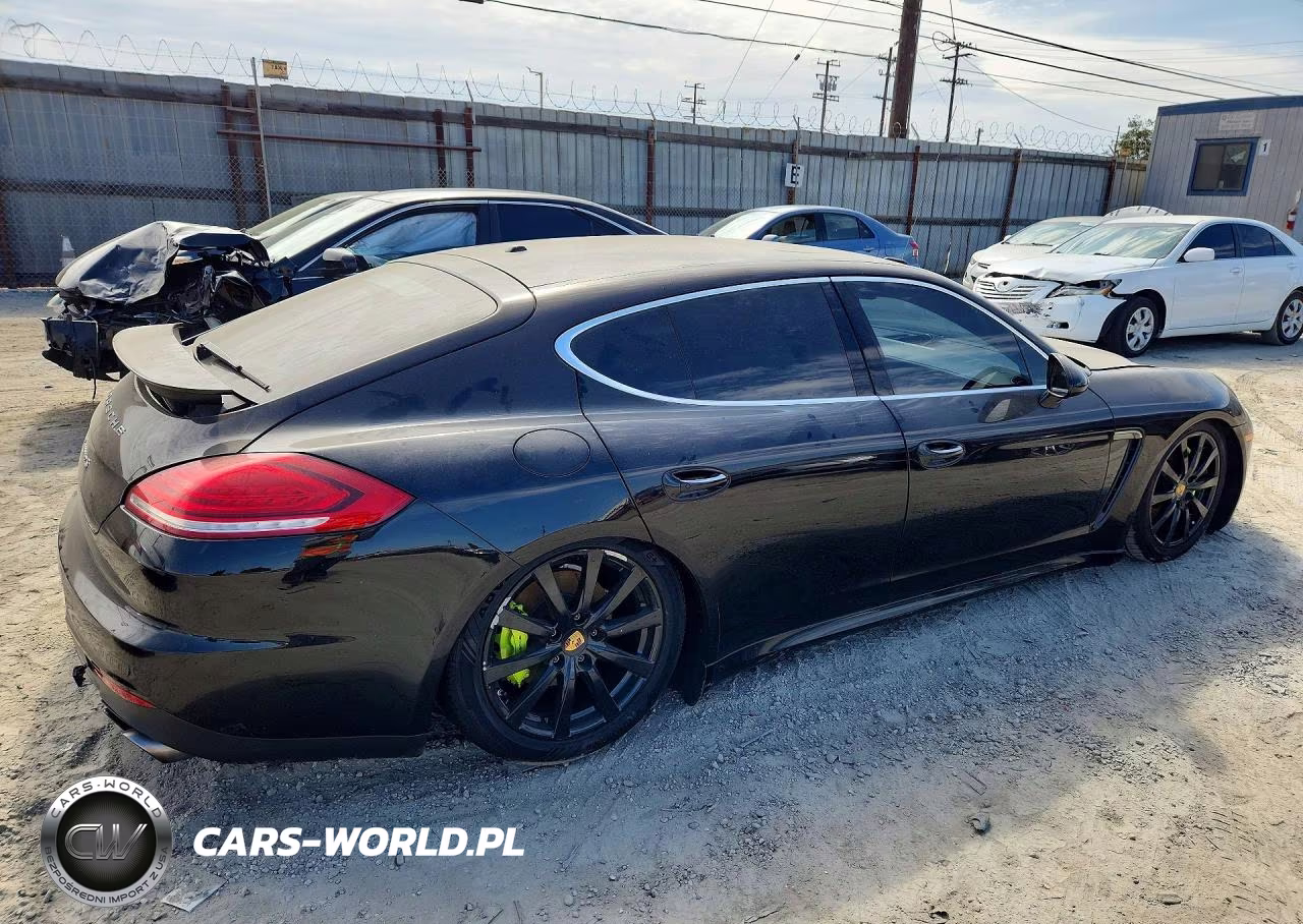 2015 Porsche Panamera Se Hybrid VIN:WP0AD2A70FL040716 - 3