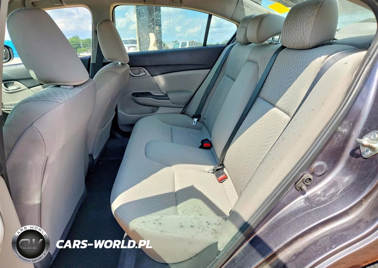 2015 Honda Civic Lx VIN:19XFB2F57FE239838 - 10