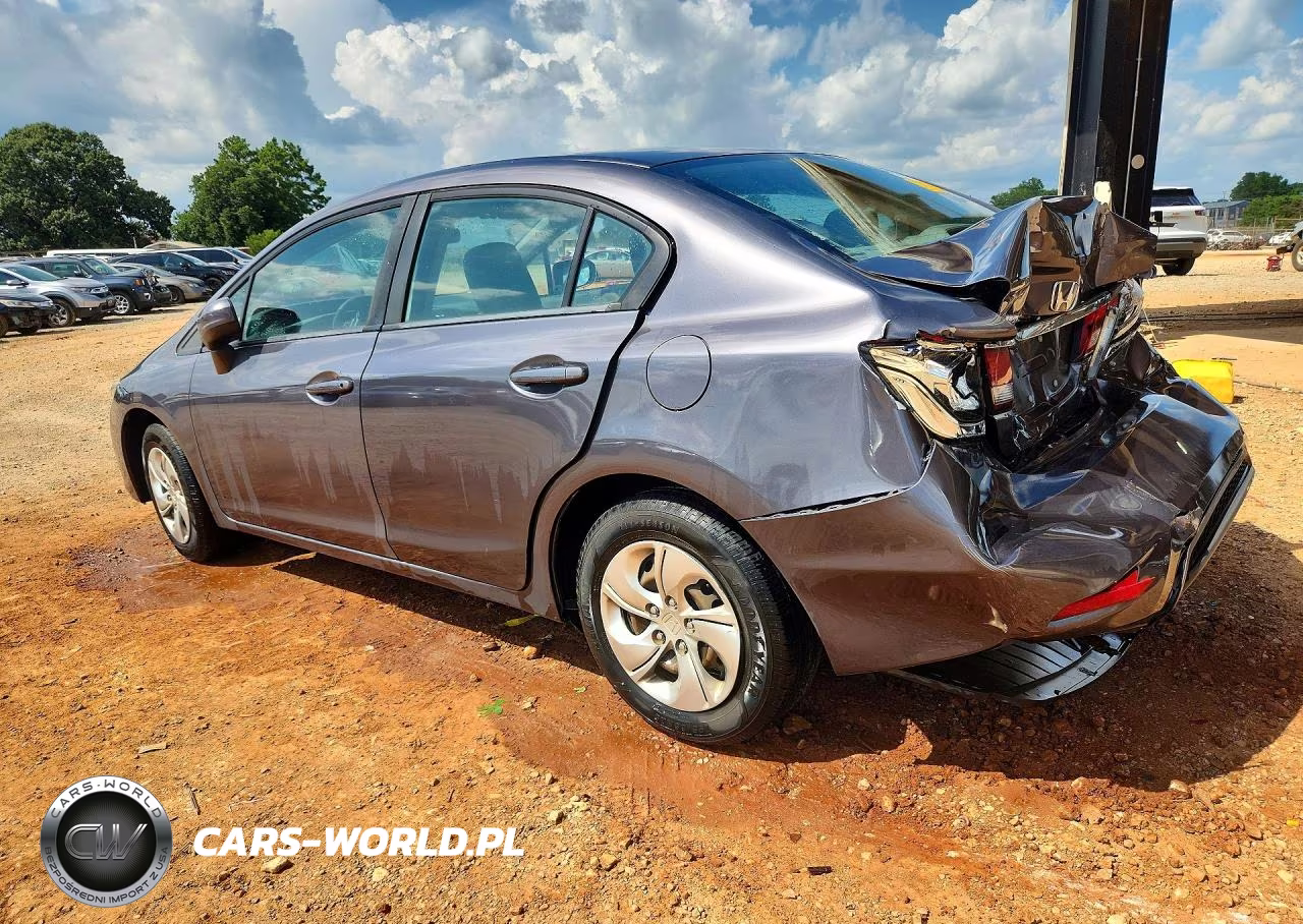 2015 Honda Civic Lx VIN:19XFB2F57FE239838 - 2