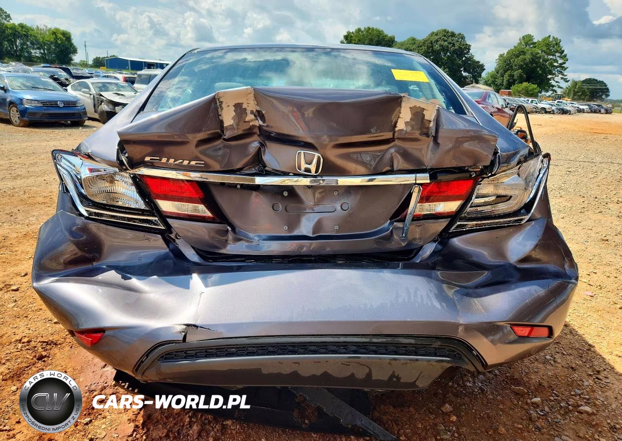 2015 Honda Civic Lx VIN:19XFB2F57FE239838 - 6