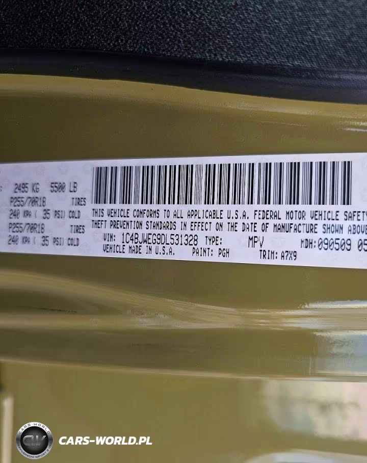 2013 Jeep Wrangler Unlimited Sahara VIN:1C4BJWEG9DL531328 - 10