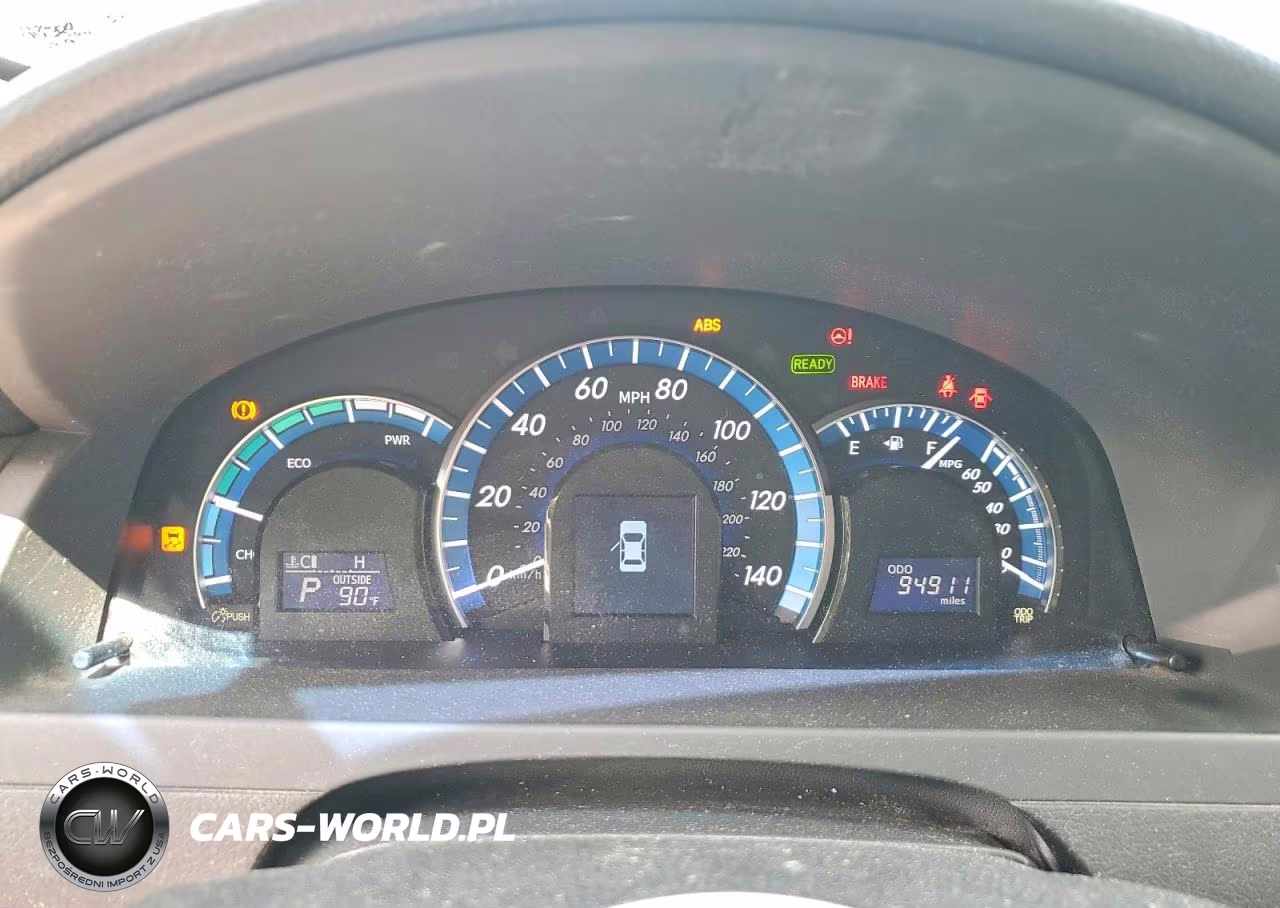 2012 Toyota Camry Hybrid Le VIN:4T1BD1FK2CU045185 - 9