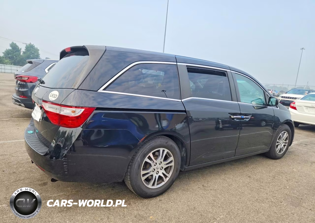 2011 Honda Odyssey Exl VIN:5FNRL5H60BB080876 - 3