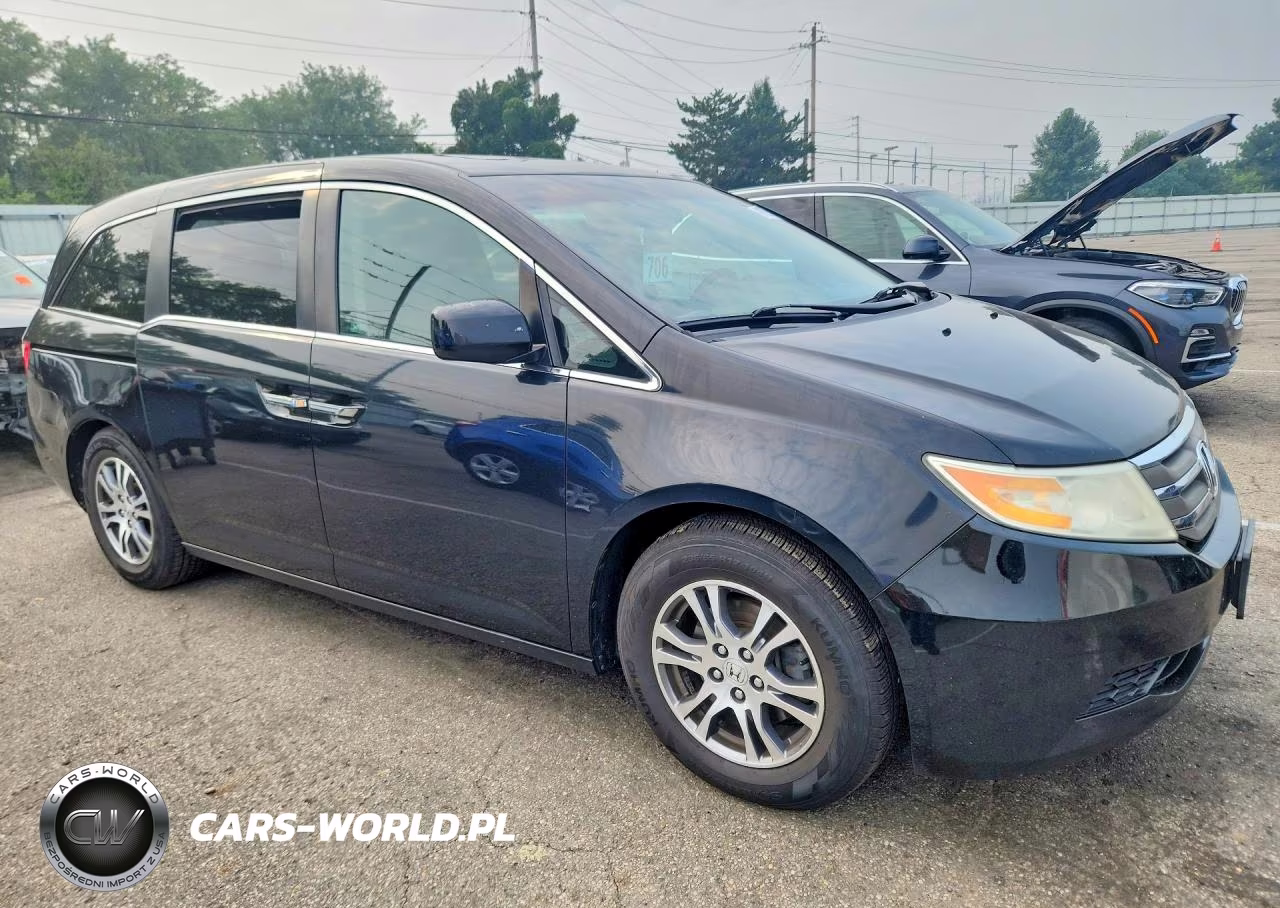 2011 Honda Odyssey Exl VIN:5FNRL5H60BB080876 - 4