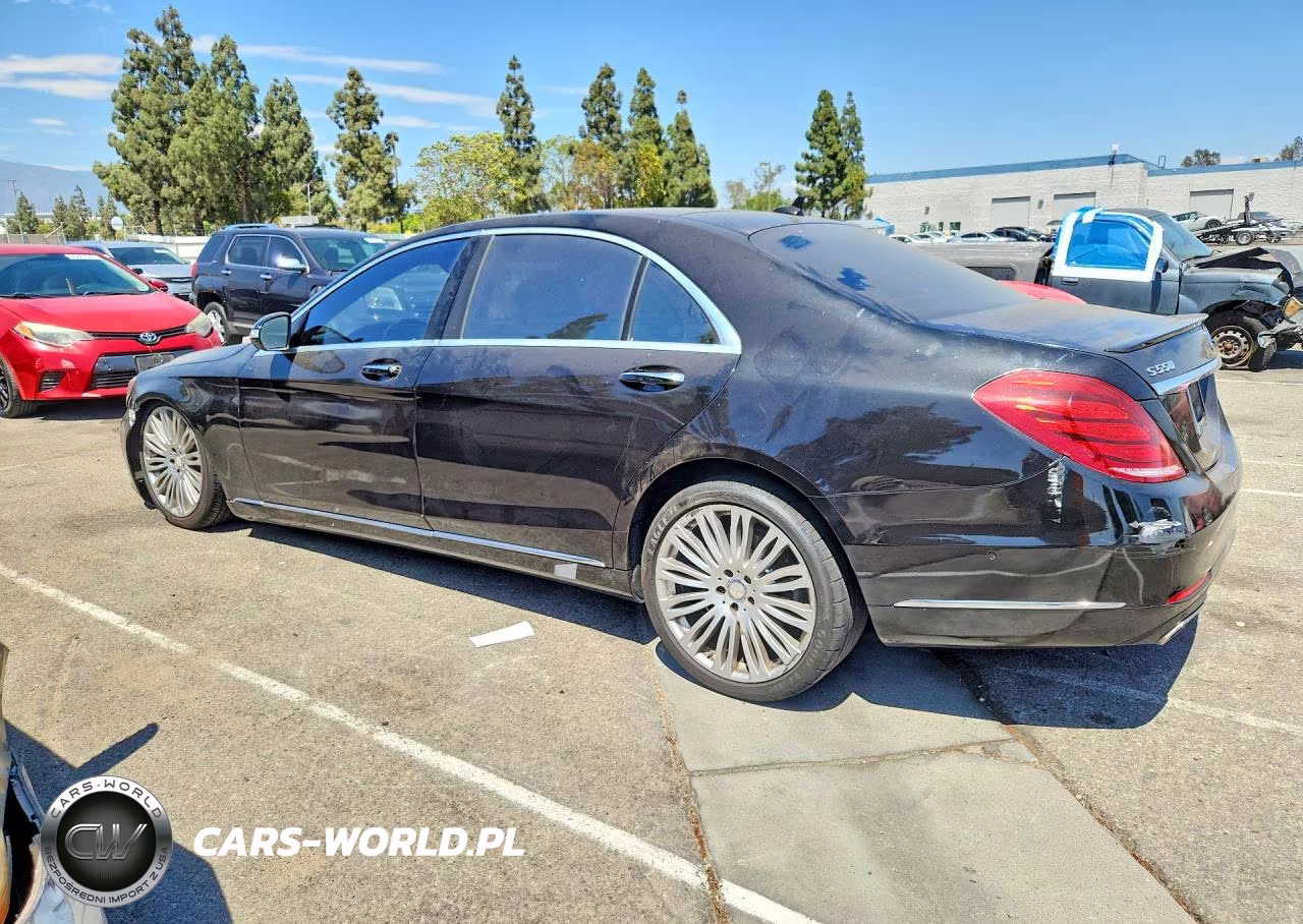 2017 Mercedes-Benz S 550 VIN:WDDUG8CB1HA285358 - 2