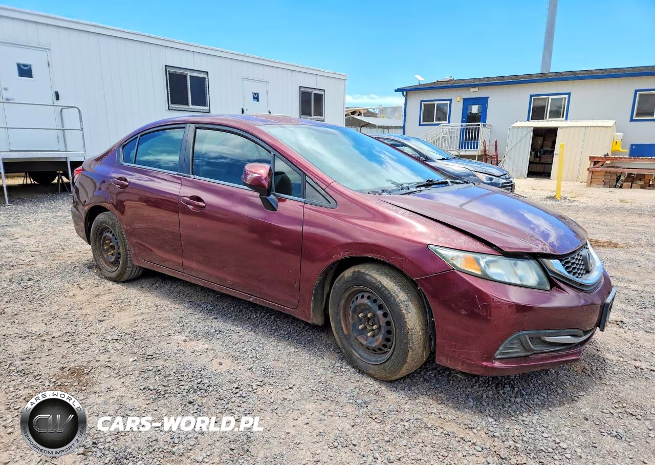 2013 Honda Civic Lx VIN:2HGFB2F51DH523923 - 4