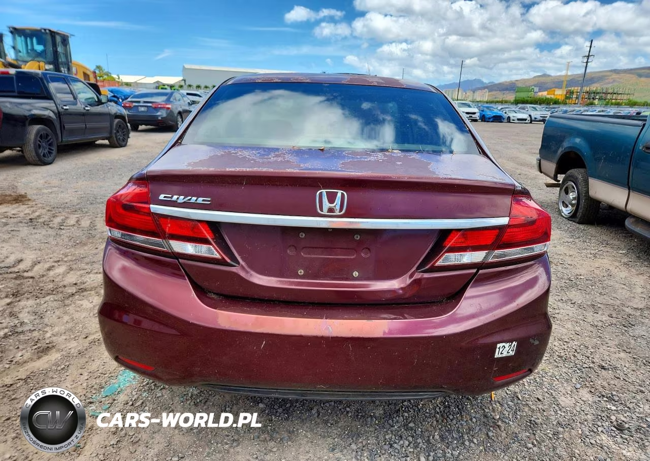 2013 Honda Civic Lx VIN:2HGFB2F51DH523923 - 6