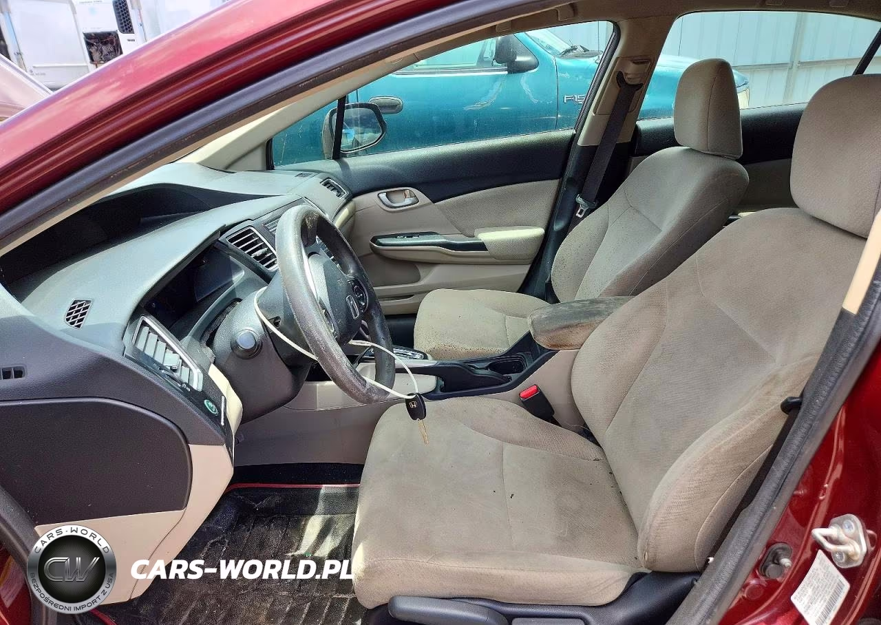 2013 Honda Civic Lx VIN:2HGFB2F51DH523923 - 7