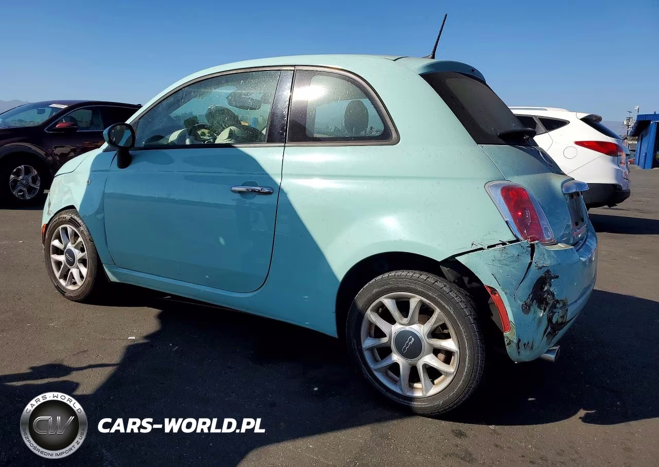 2016 Fiat 500 Easy VIN:3C3CFFKR4GT144968 - 2
