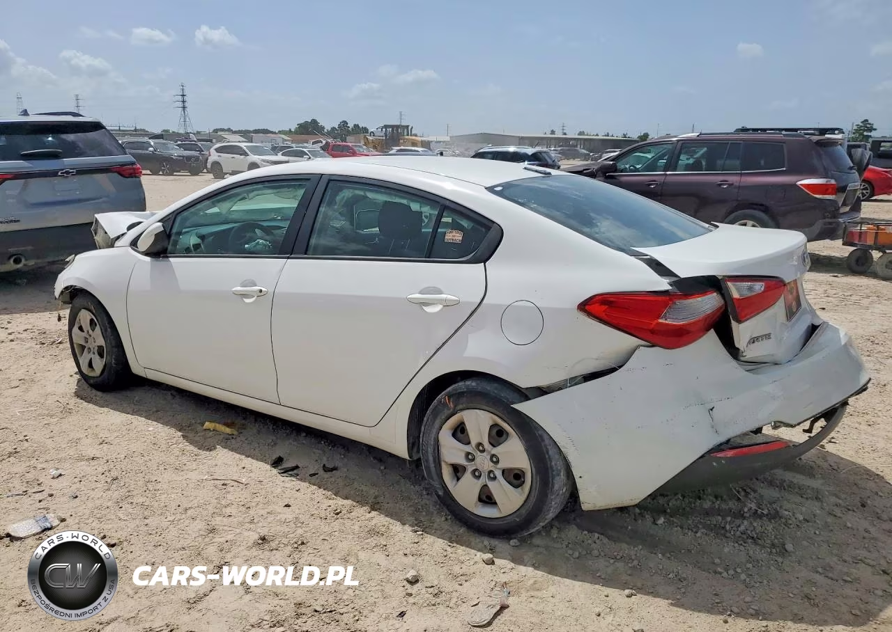 2016 Kia Forte Lx VIN:KNAFK4A6XG5607046 - 2