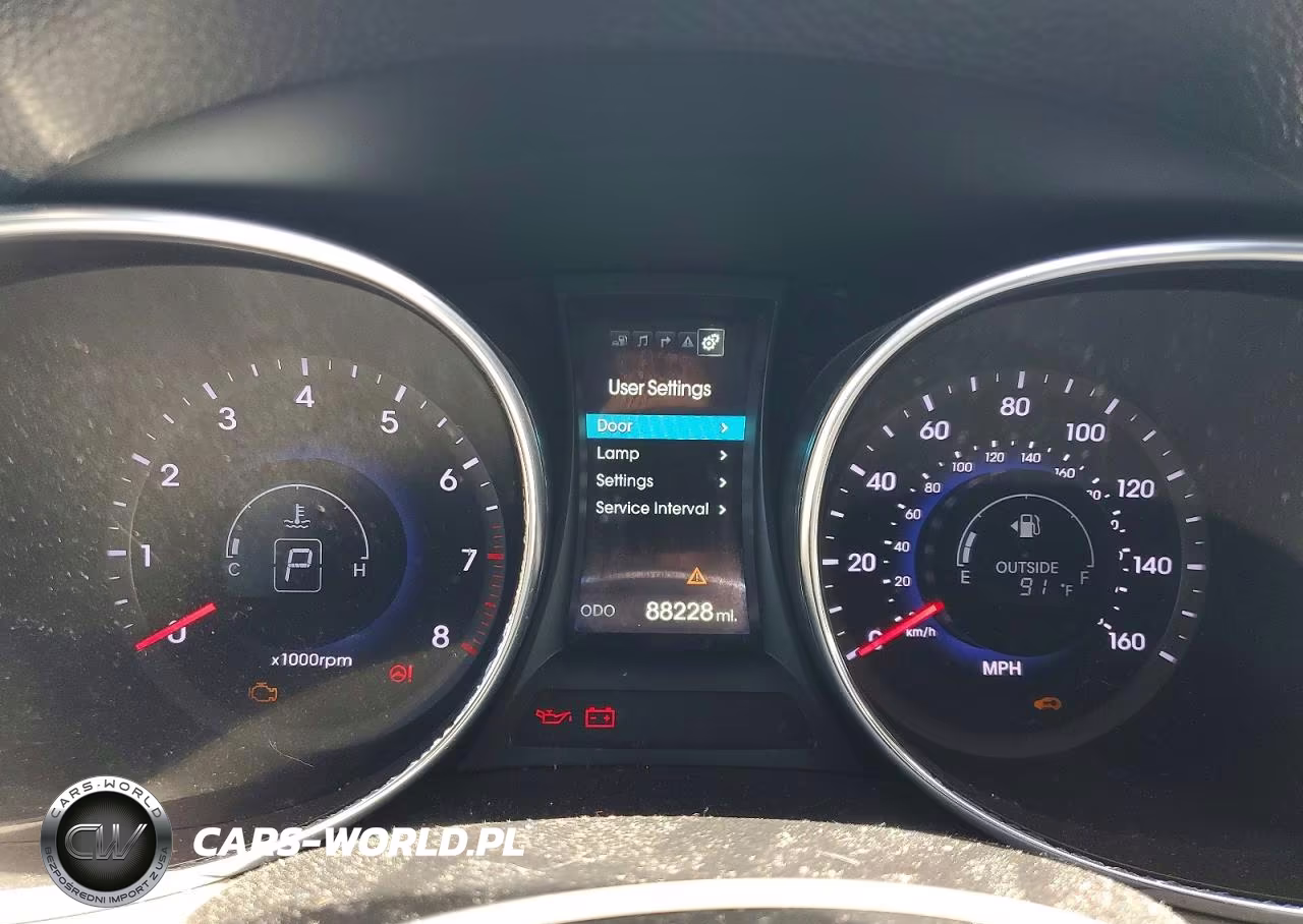 2015 Hyundai Santa Fe Sport 2.4L VIN:5XYZU3LB7FG256438 - 9