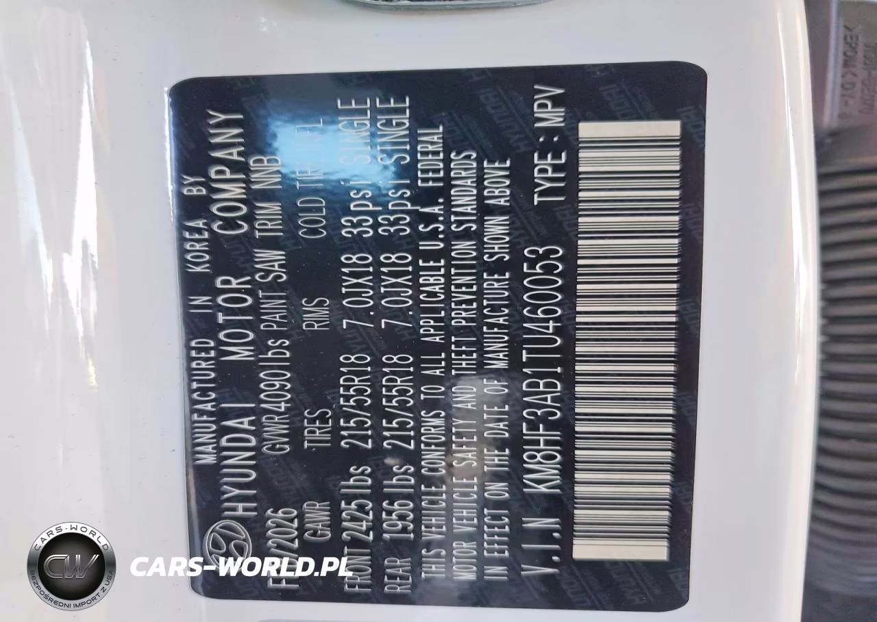 2026 Hyundai Kona Sel Sport VIN:KM8HF3AB1TU460053 - 13