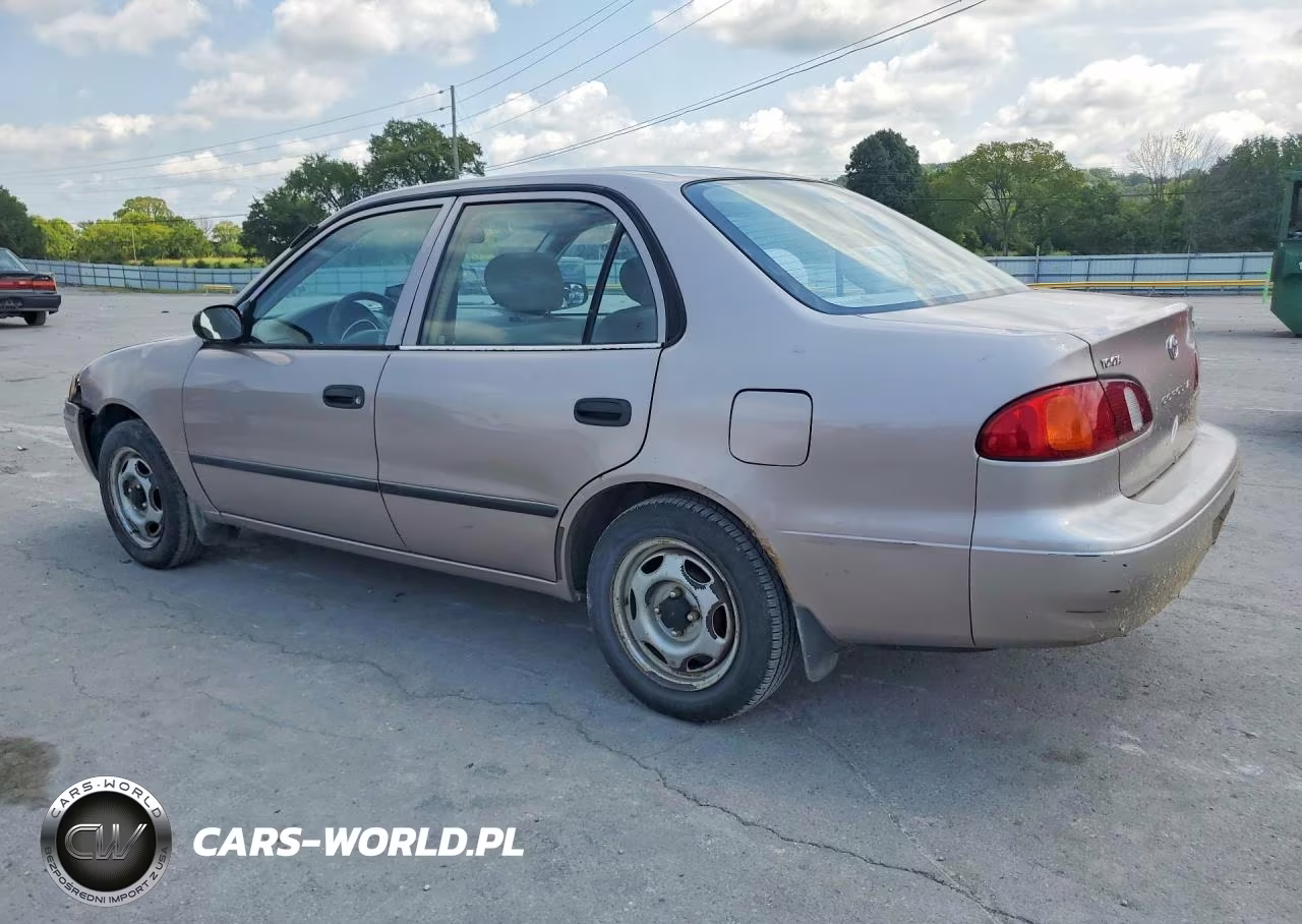 2000 Toyota Corolla Ve VIN:2T1BR12E7YC294687 - 2