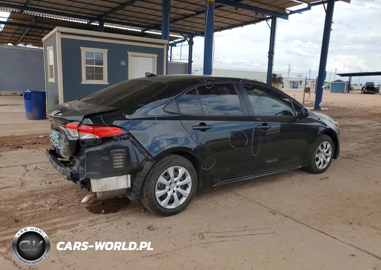 2022 Toyota Corolla Le VIN:5YFEPMAE3NP292744 - 3