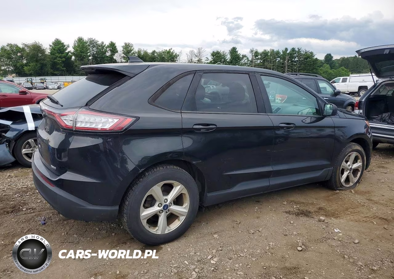 2015 Ford Edge Se VIN:2FMTK4G90FBB43567 - 3