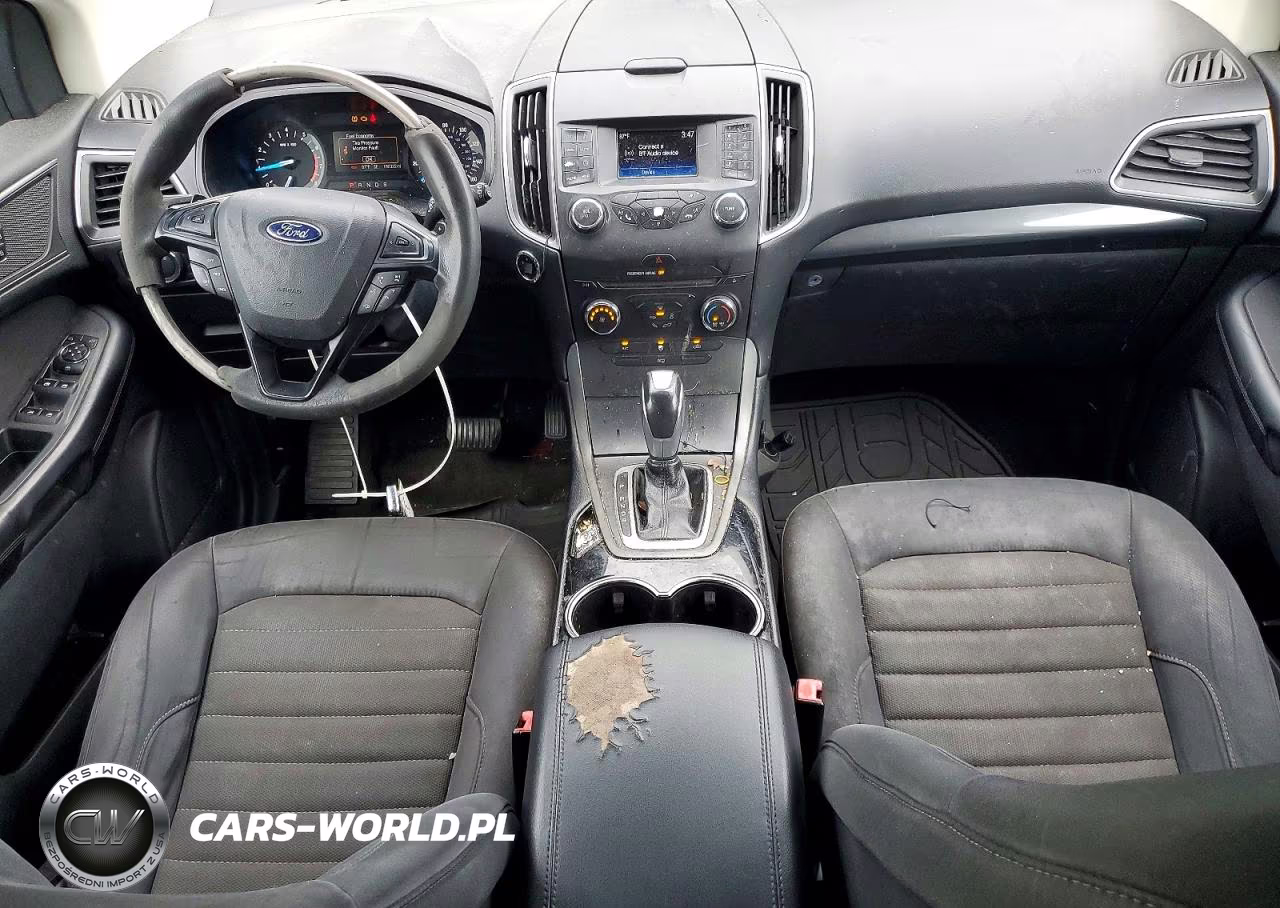 2015 Ford Edge Se VIN:2FMTK4G90FBB43567 - 8