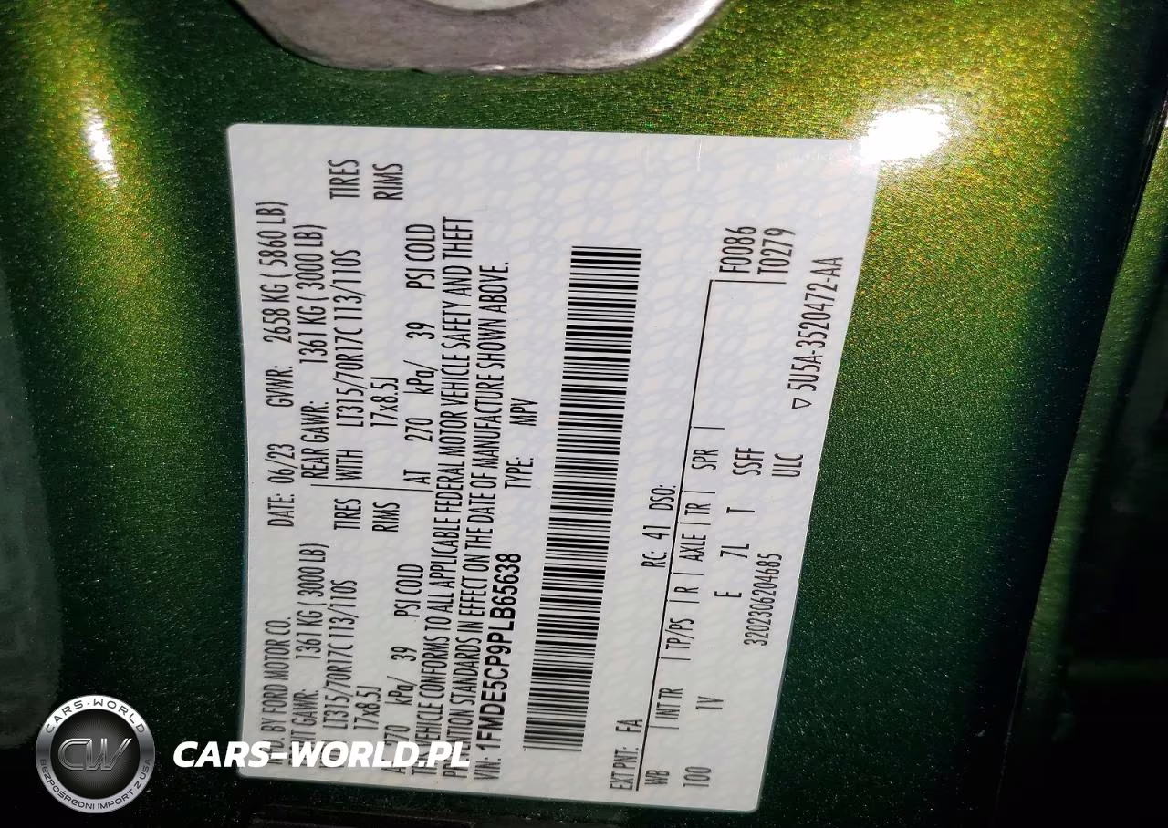 2023 Ford Bronco Base VIN:1FMDE5CP9PLB65638 - 13