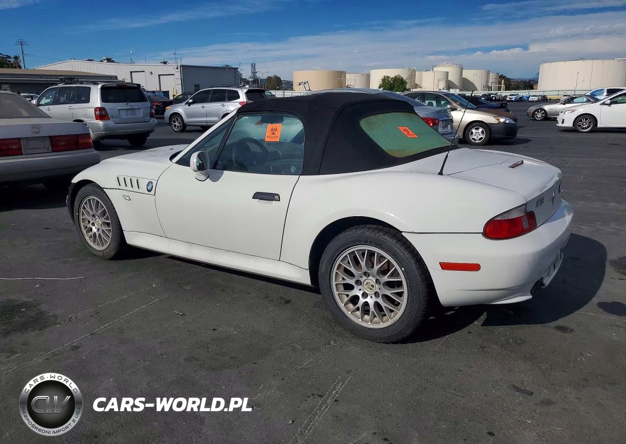 2000 BMW Z3 VIN:4USCH9341YLG02826 - 2