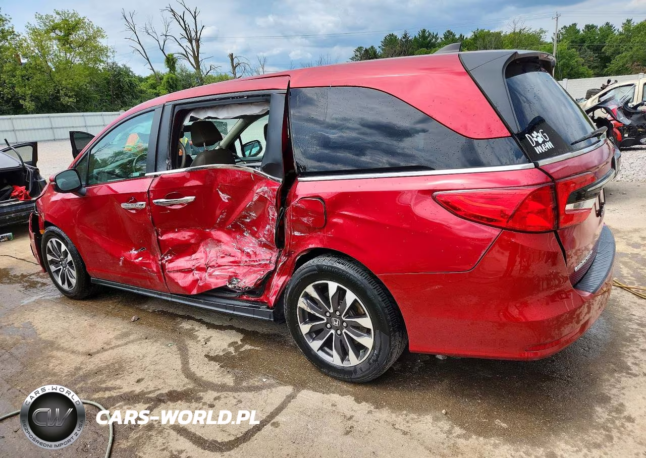 2022 Honda Odyssey Exl VIN:5FNRL6H75NB053594 - 2
