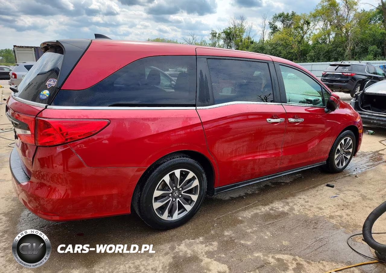2022 Honda Odyssey Exl VIN:5FNRL6H75NB053594 - 3