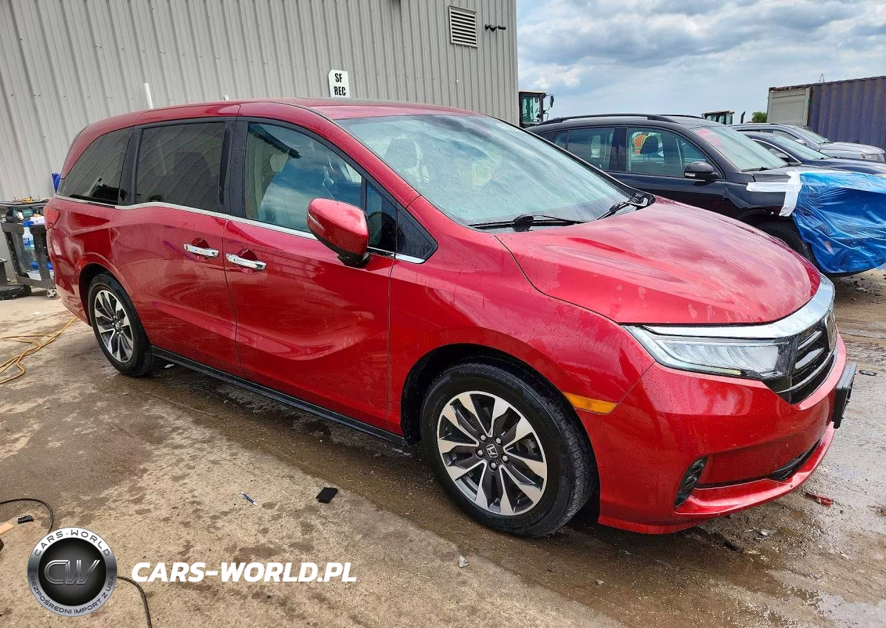 2022 Honda Odyssey Exl VIN:5FNRL6H75NB053594 - 4