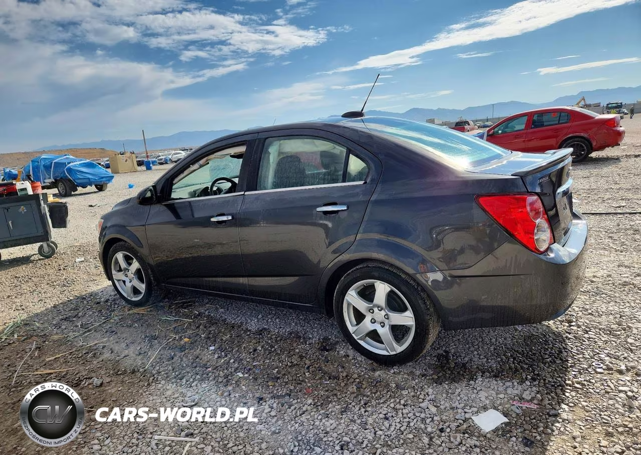 2016 Chevrolet Sonic Ltz VIN:1G1JE5SB8G4140245 - 2