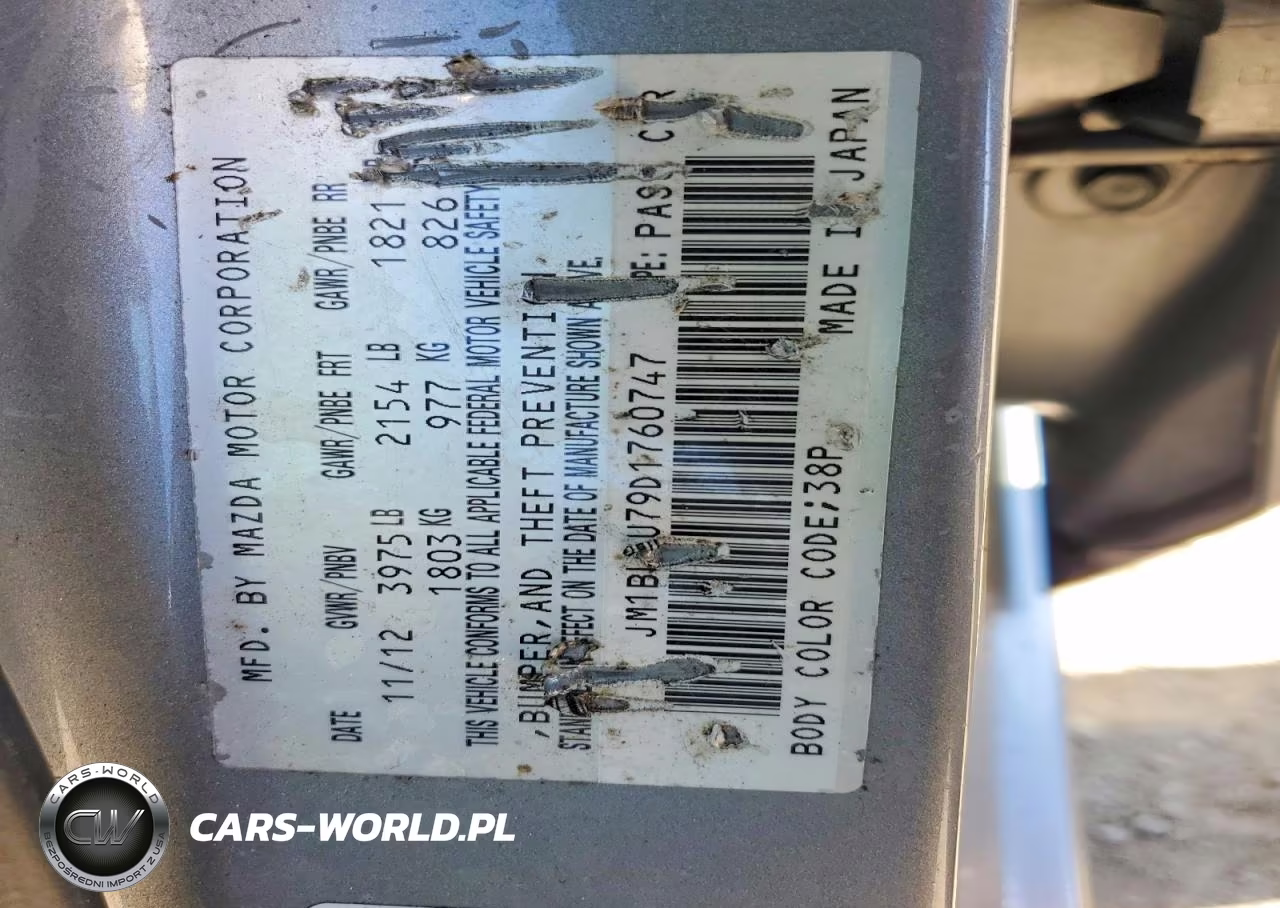 2013 Mazda 3 I VIN:JM1BL1U79D1760747 - 13