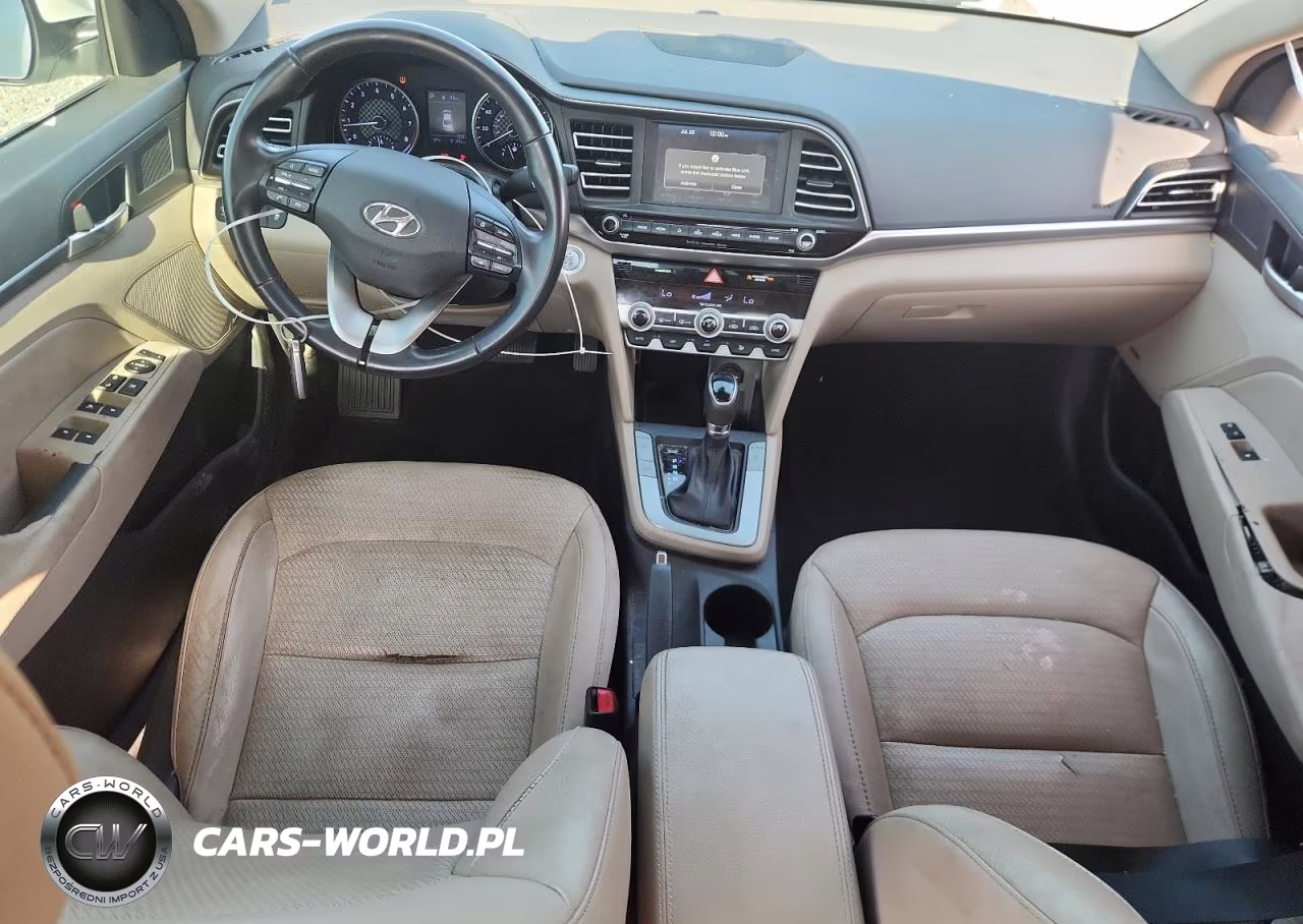 2019 Hyundai Elantra Limited VIN:5NPD84LF6KH485610 - 8