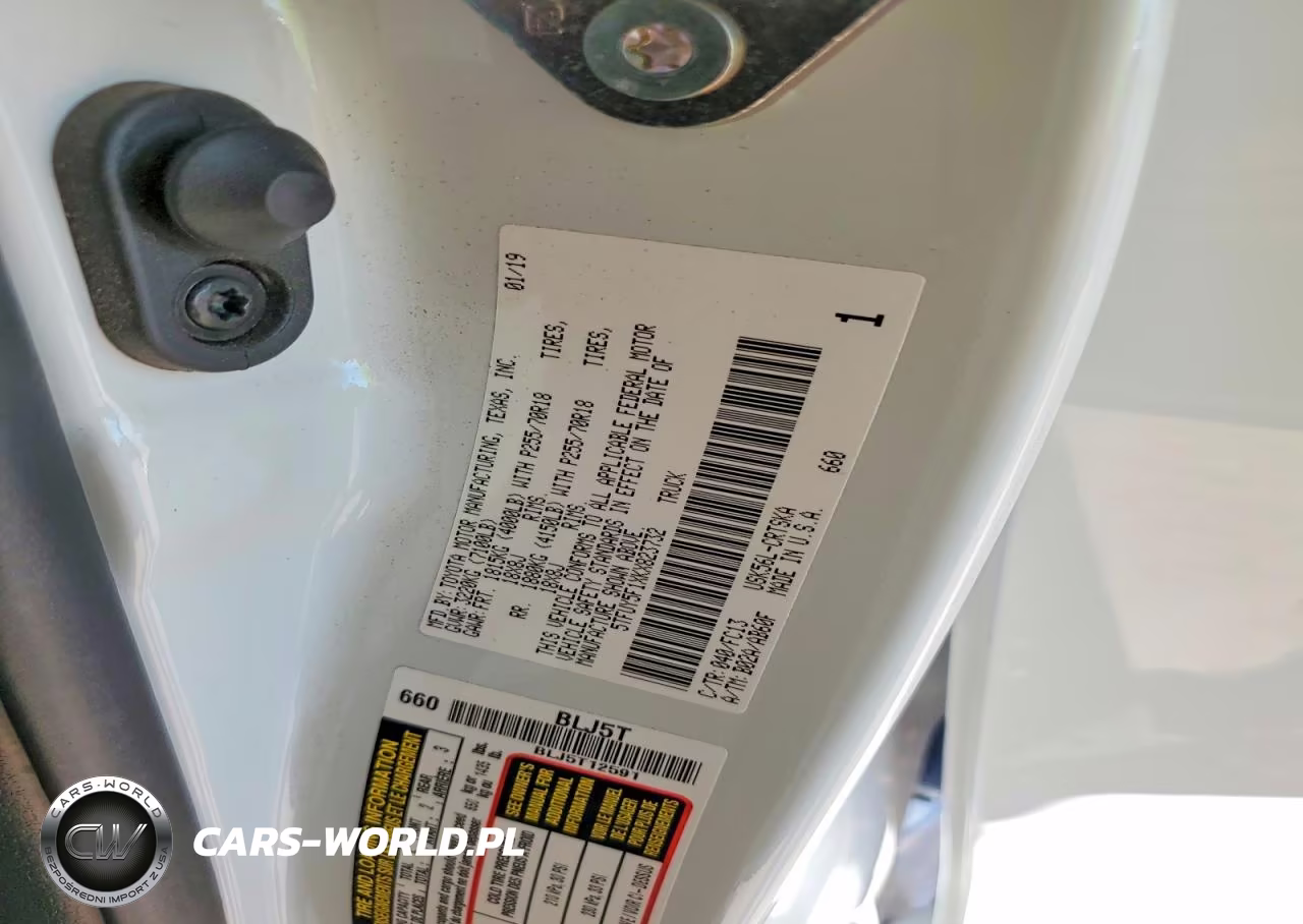 2019 Toyota Tundra Sr5 VIN:5TFUY5F1XKX823732 - 13