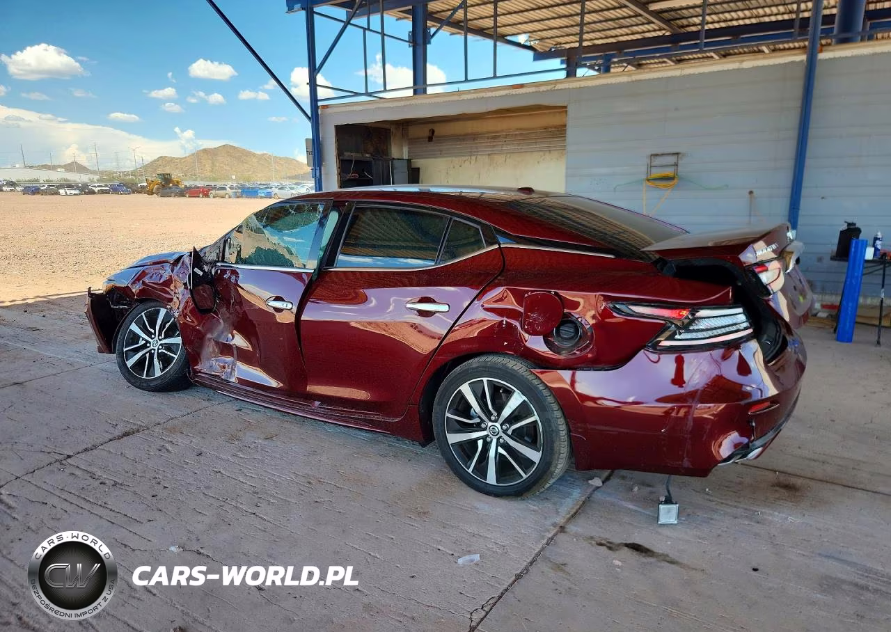 2021 Nissan Maxima Sv VIN:1N4AA6CV1MC510847 - 2