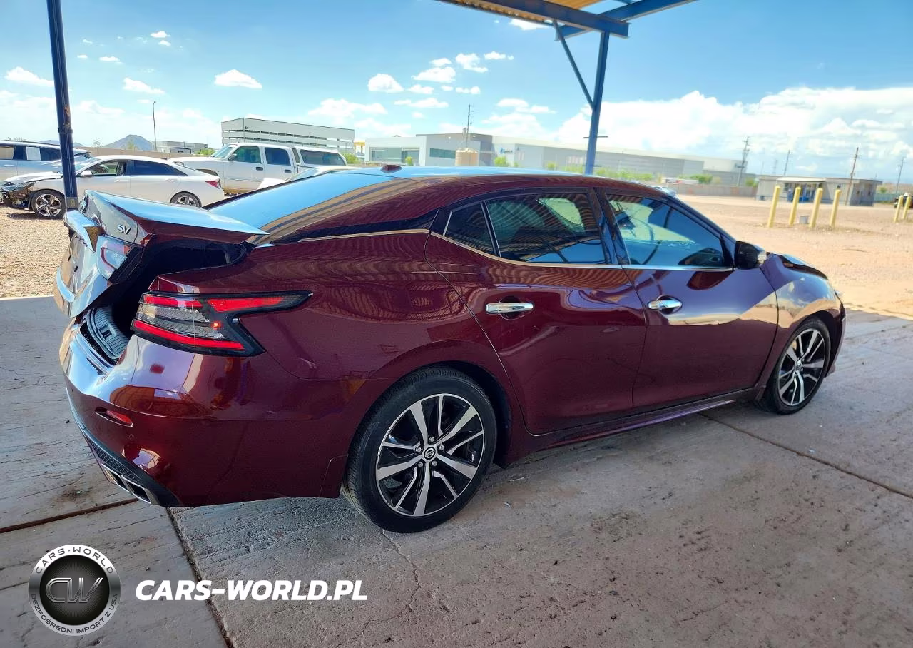 2021 Nissan Maxima Sv VIN:1N4AA6CV1MC510847 - 3