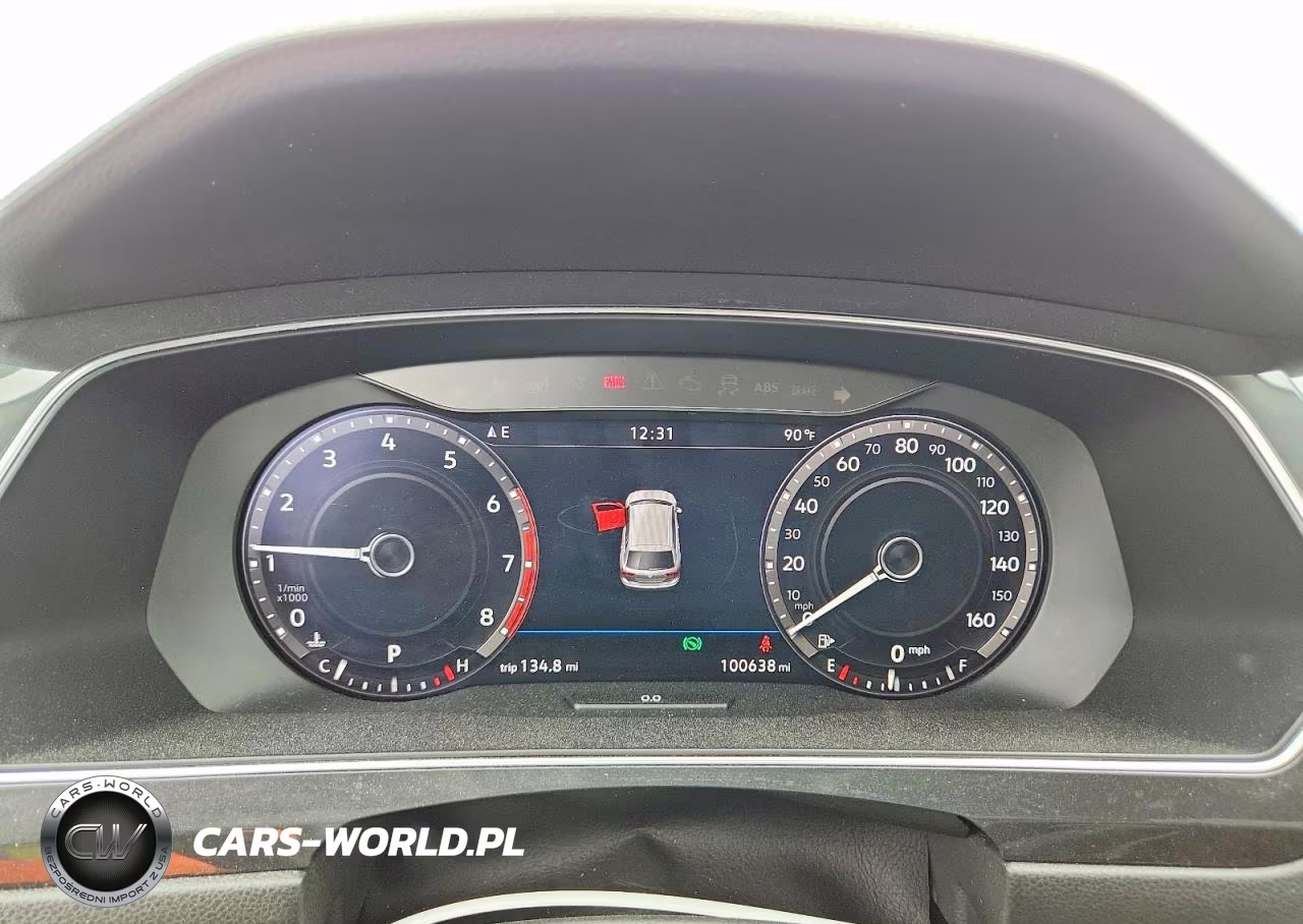 2019 Volkswagen Tiguan Se VIN:3VV2B7AX4KM037030 - 9