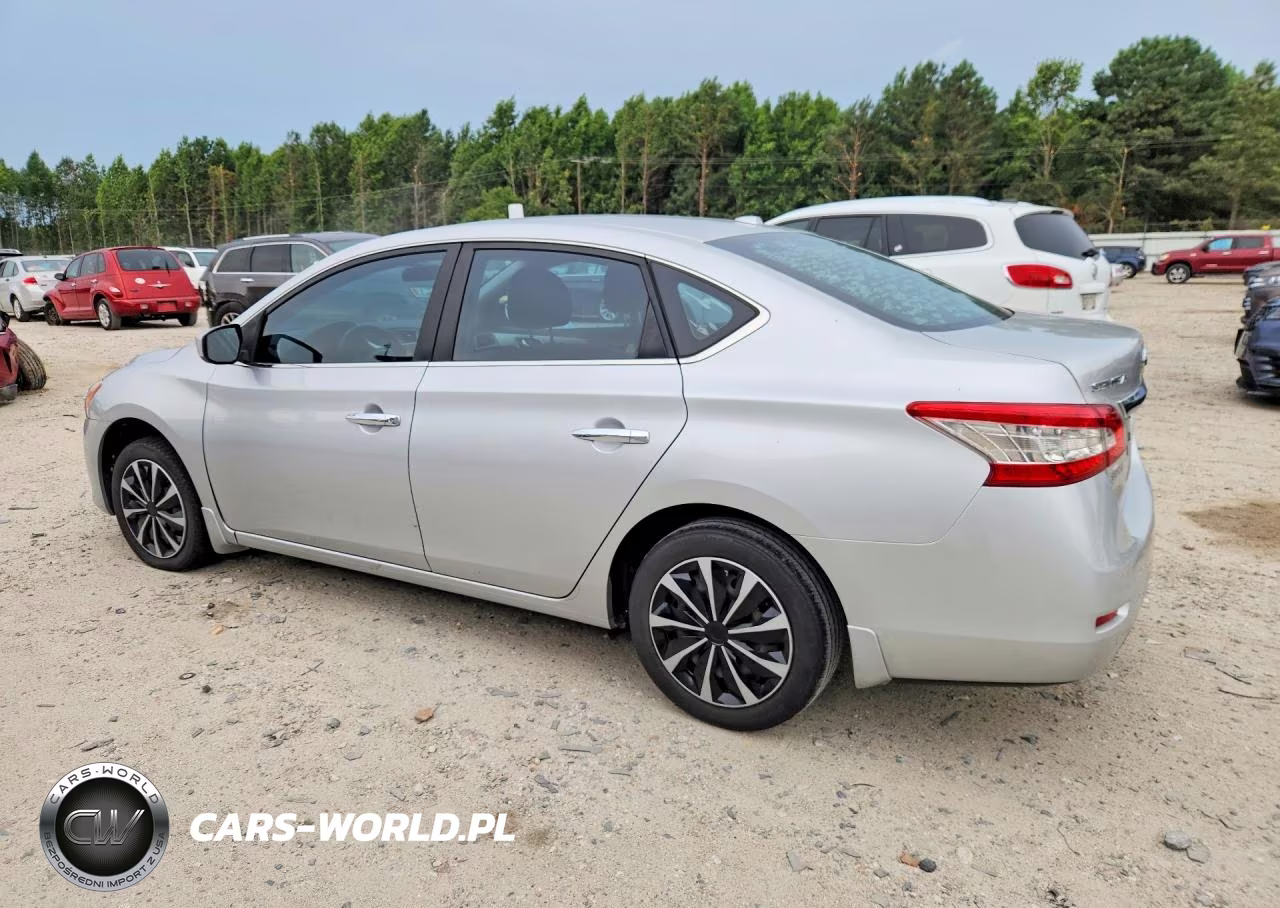 2015 Nissan Sentra Sv VIN:3N1AB7APXFY382767 - 2