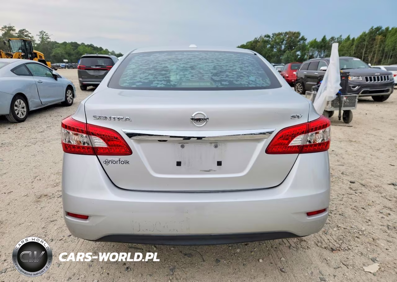 2015 Nissan Sentra Sv VIN:3N1AB7APXFY382767 - 6