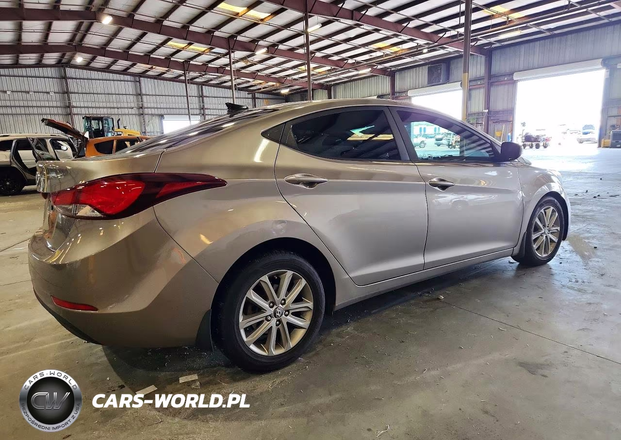 2016 Hyundai Elantra Se VIN:5NPDH4AEXGH722407 - 3