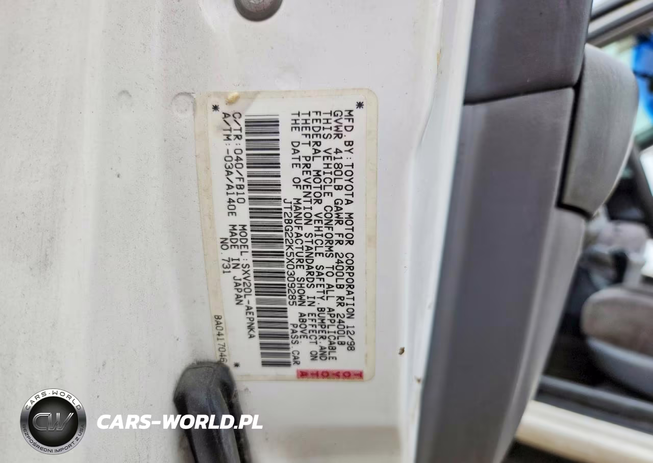 1999 Toyota Camry Le VIN:JT2BG22K5X0309285 - 12