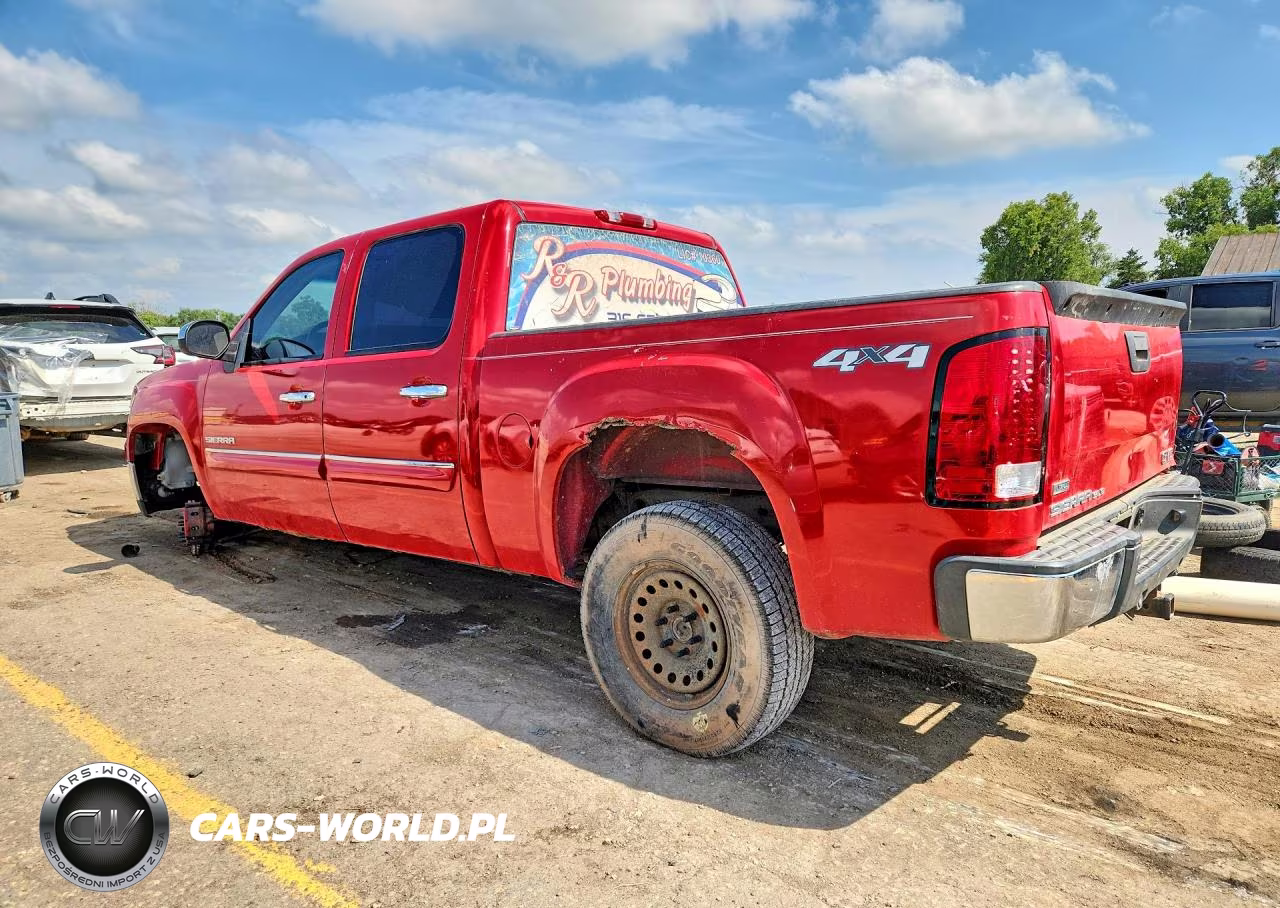 2011 GMC Sierra K1500 Sle VIN:3GTP2VE32BG328818 - 2