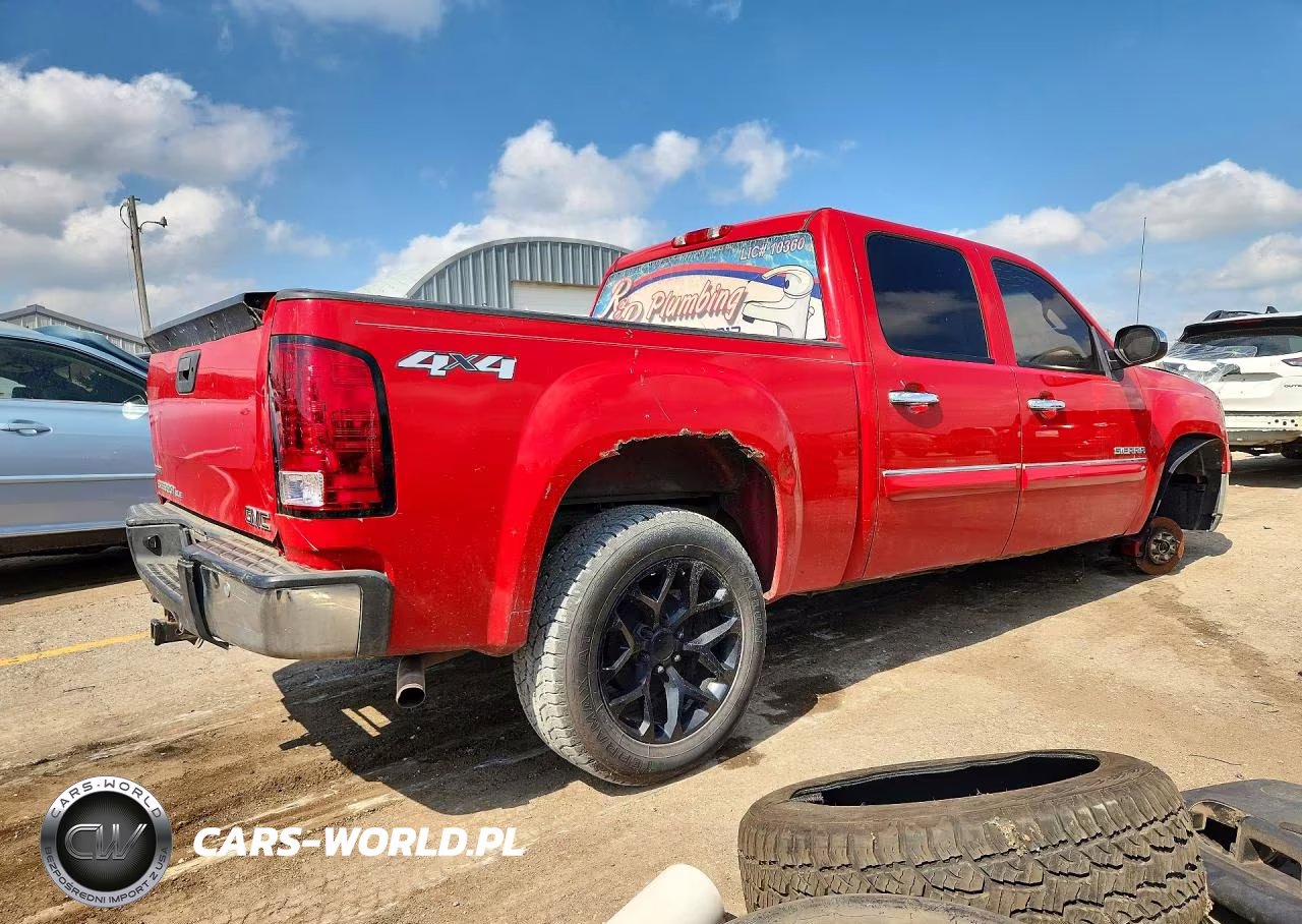 2011 GMC Sierra K1500 Sle VIN:3GTP2VE32BG328818 - 3