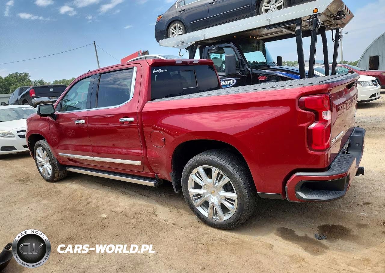 2022 Chevrolet Silverado K1500 High Country VIN:3GCUDJET9NG603627 - 2