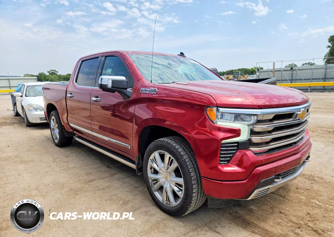 2022 Chevrolet Silverado K1500 High Country VIN:3GCUDJET9NG603627 - 4