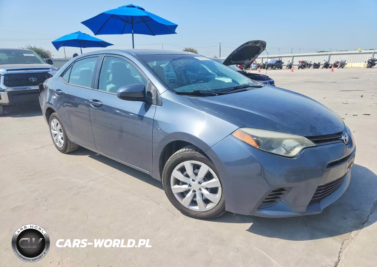 2015 Toyota Corolla Le VIN:5YFBURHE1FP222613 - 4