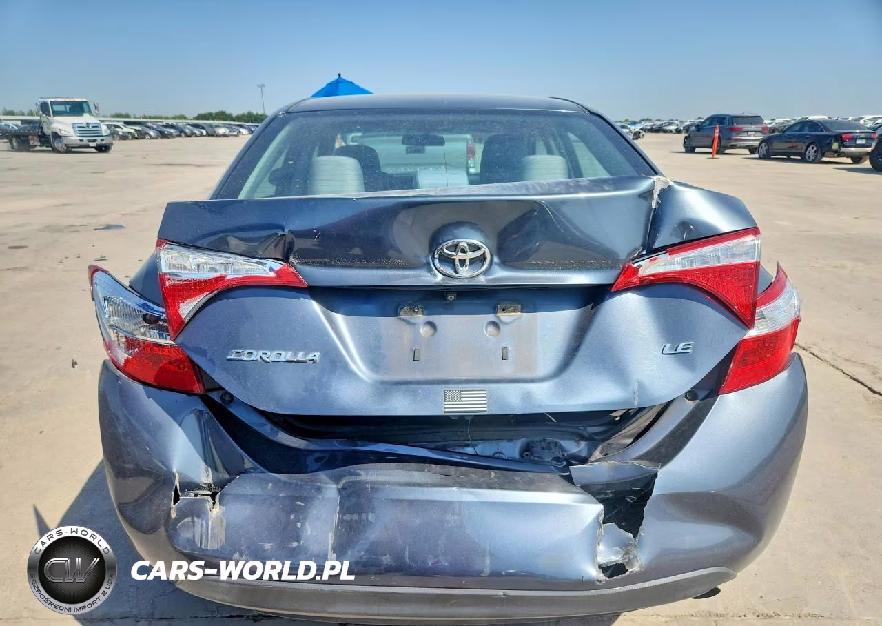 2015 Toyota Corolla Le VIN:5YFBURHE1FP222613 - 6