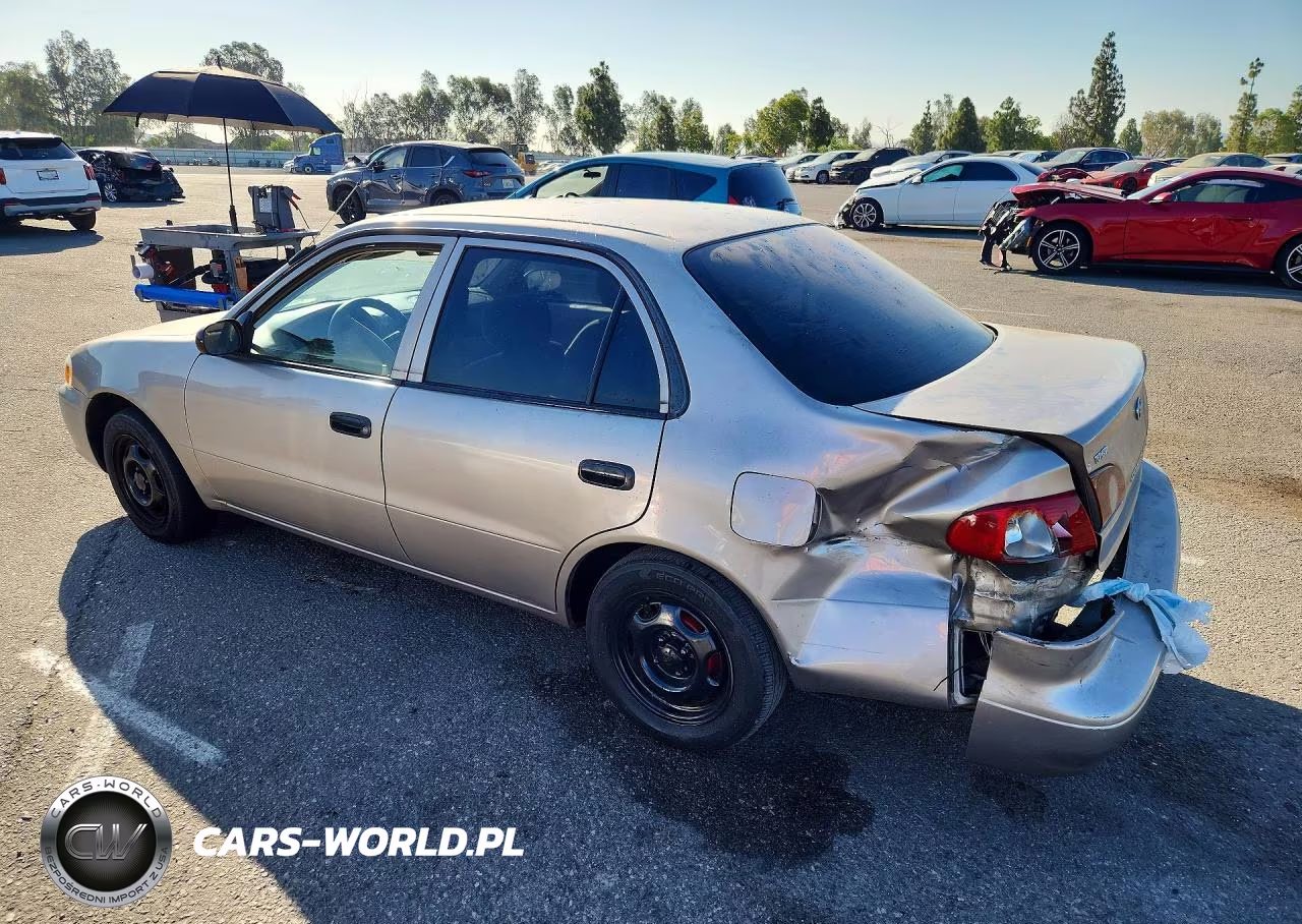 2002 Toyota Corolla Ce VIN:1NXBR12E72Z628545 - 2