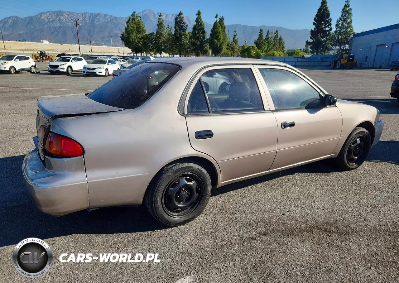 2002 Toyota Corolla Ce VIN:1NXBR12E72Z628545 - 3