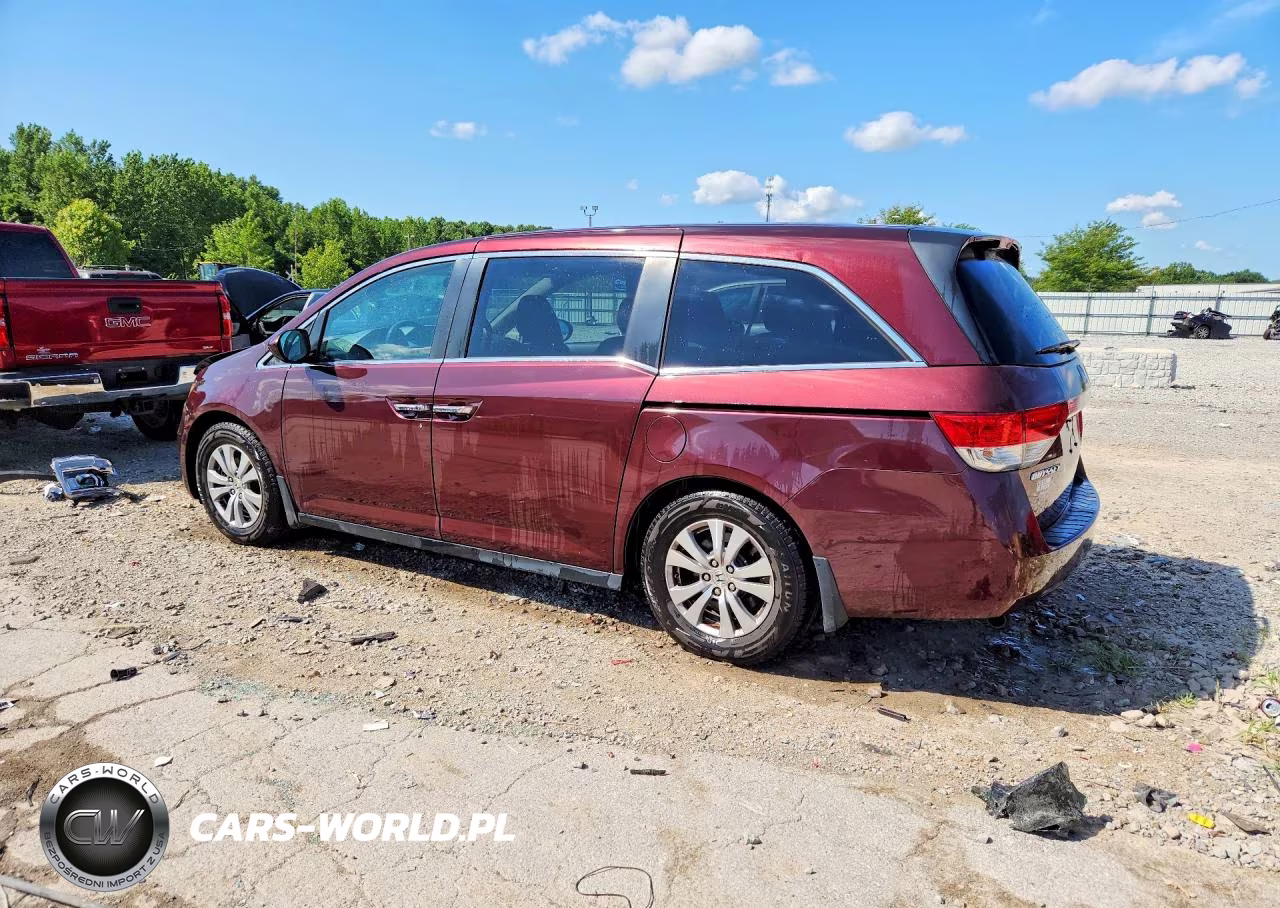 2014 Honda Odyssey Ex VIN:5FNRL5H41EB136164 - 2