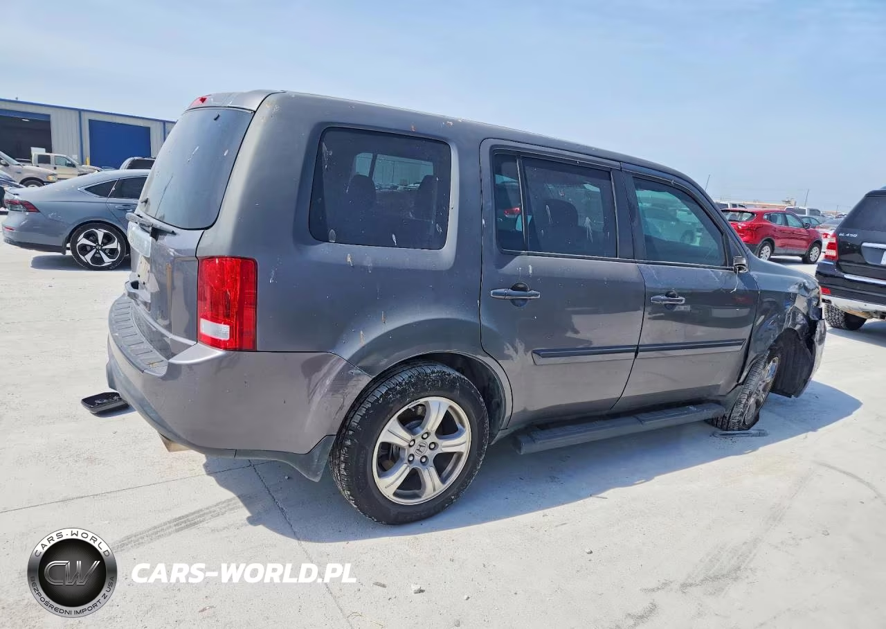2014 Honda Pilot Exl VIN:5FNYF3H57EB008947 - 3