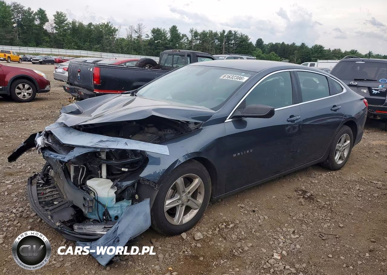 2020 Chevrolet Malibu Ls VIN:1G1ZB5ST6LF083675 - 1